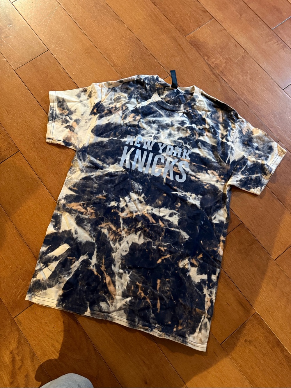 NBA New York Knicks custom made Tie-Dye Tee sz M